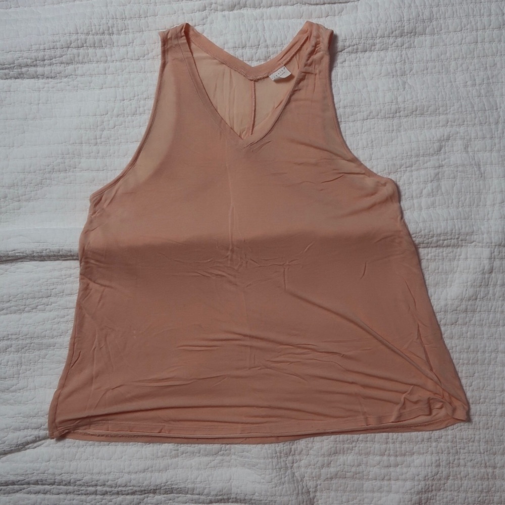 Peach tank top